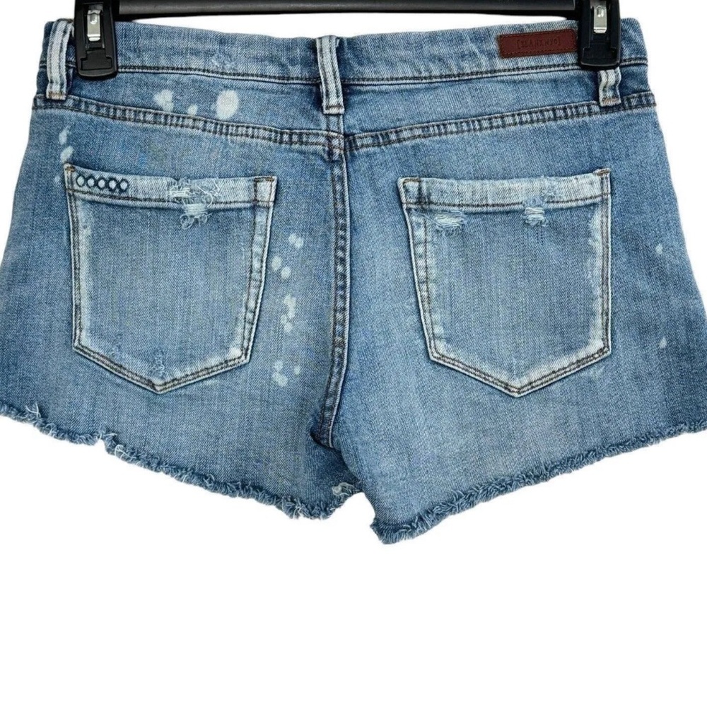 🚨HP MAY4🚨 BLANKNYC  LittleQueenie Whiskered Distressed Zip-Fly SHORTS SIZE 25 - Picture 3 of 8
